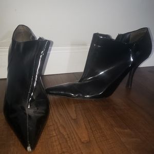 Patent Leather Booties